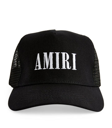 AMIRI Logo Trucker Cap