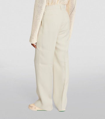 AMIRI  Pleated Wide-Leg Trousers