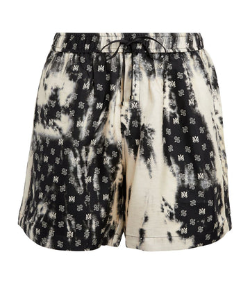 AMIRI  Silk Paisley Shorts