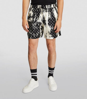 AMIRI  Silk Paisley Shorts