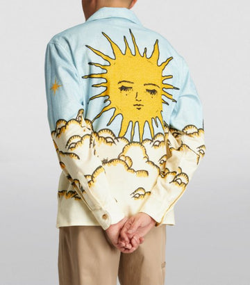 AMIRI  Sunscape Print Pyjama Shirt