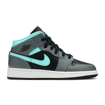 JORDAN 1 MID ‘GREY AQUA’