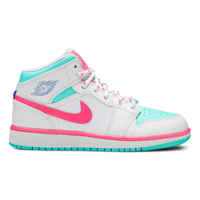 AIR JORDAN 1 MID GS 'DIGITAL PINK'