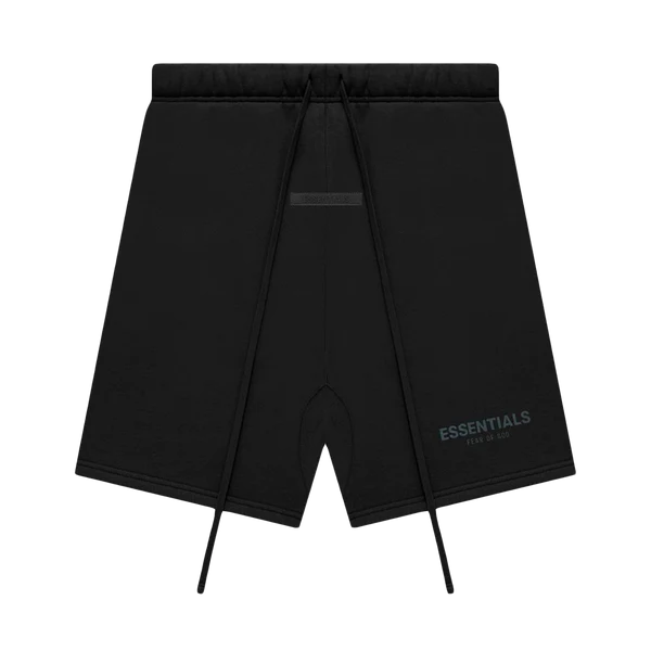 FEAR OF GOD ESSENTIALS SWEAT SHORT 'BLACK'