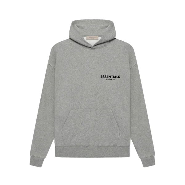 FEAR OF GOD ESSENTIALS HOODIE 'DARK OATMEAL'