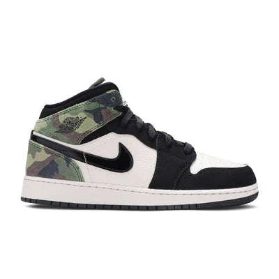 AIR JORDAN 1 MID SE GS 'CAMO'