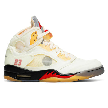 OFF-WHITE X AIR JORDAN 5 SP 'SAIL'