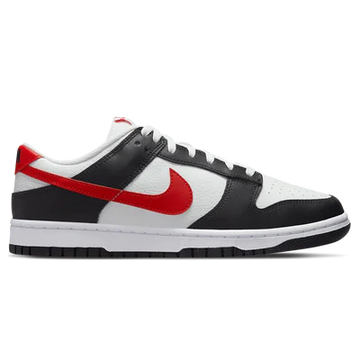 NIKE DUNK LOW 'BLACK WHITE RED'