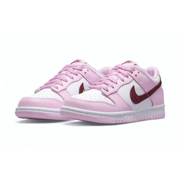 NIKE DUNK LOW PINK RED WHITE