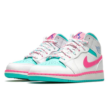 AIR JORDAN 1 MID GS 'DIGITAL PINK'