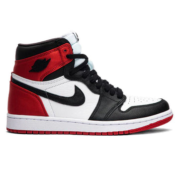 JORDAN 1 RETRO HIGH WMNS 'SATIN BLACK TOE'