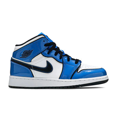 NIKE AIR JORDAN 1 MID 'SIGNAL BLUE'