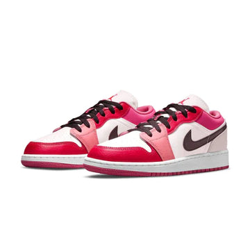 NIKE AIR JORDAN 1 LOW GS 'PINK BLACK'